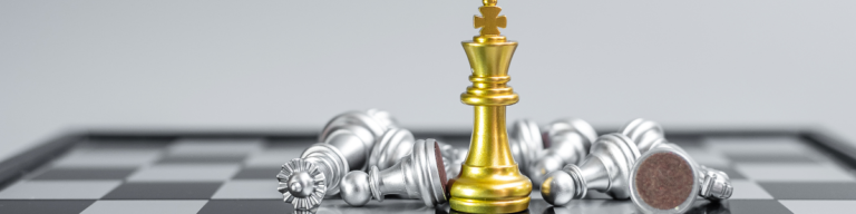 Queen winning chess game, symbolizing strategic thinking in McKinsey Interview Process 2023